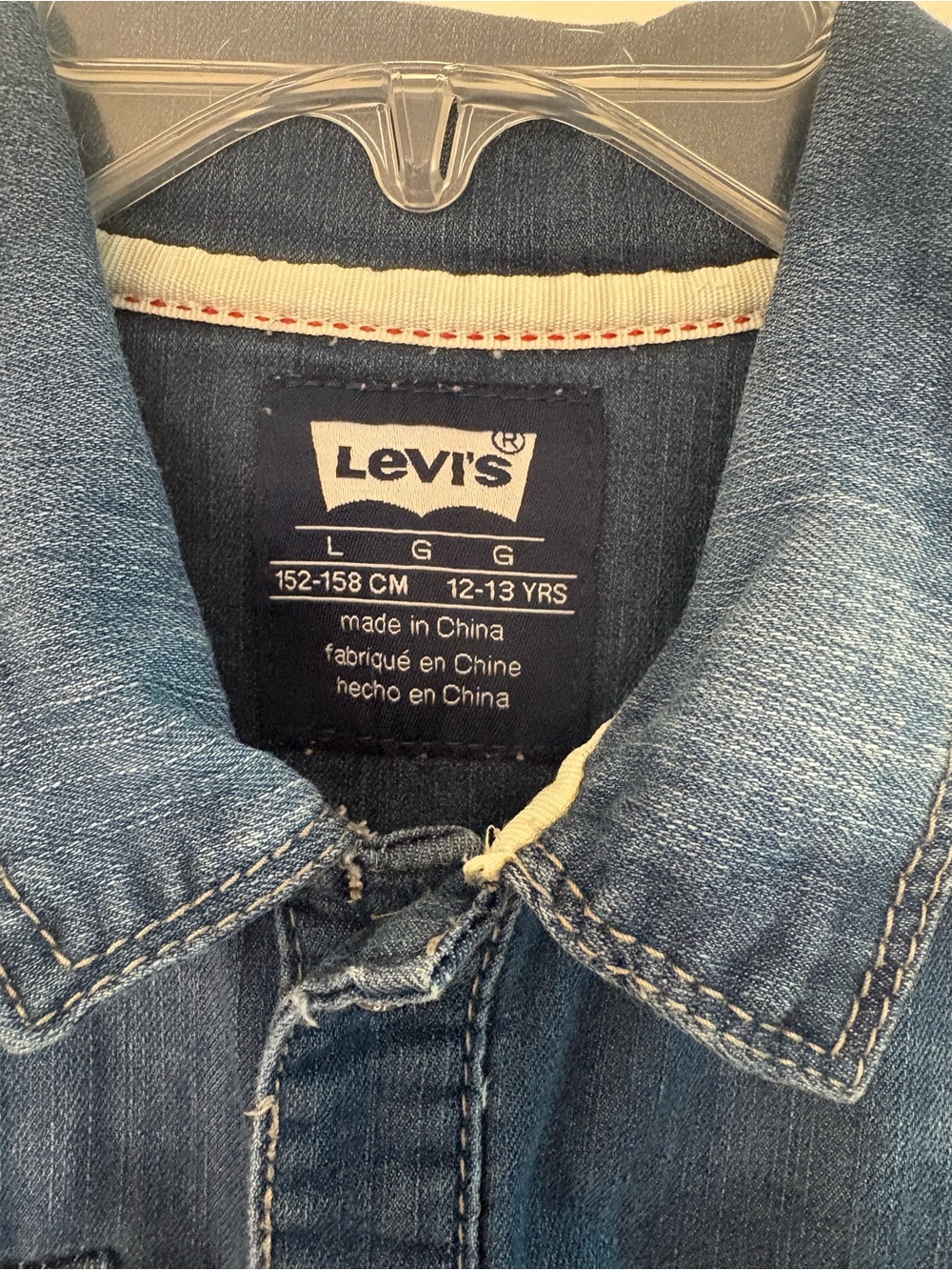 Girls Levi’s Denim Romper